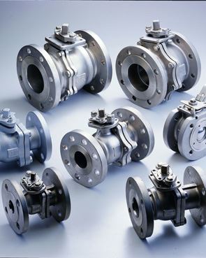 Industrial ball valve supplied by Navjivan Valves
