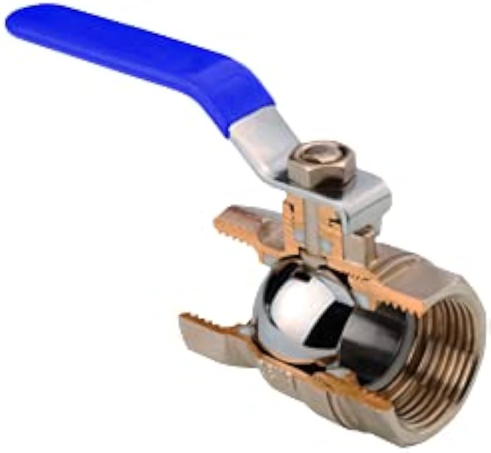 Industrial ball valve supplied by Navjivan Valves